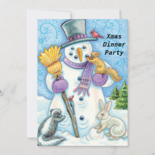 Weihnachtsabend Party 2 Einladung