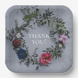 Weihnachtsabend Personalisiertes Party Teller 9"