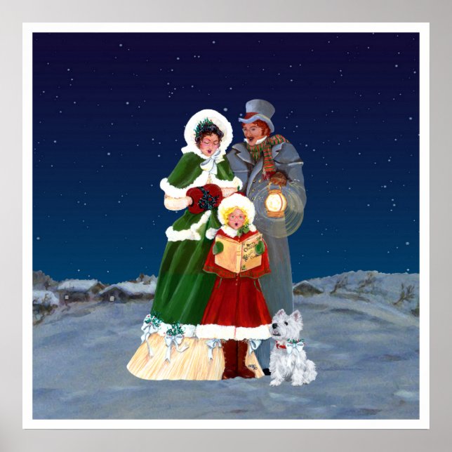 Weihnachtsabend Poster (Vorne)