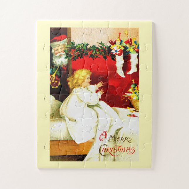 Weihnachtsabend Puzzle (Vertikal)