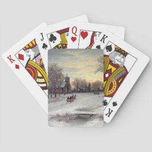 Weihnachtsabend Spielkarten