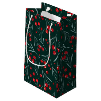 Weihnachtsabend - traditionelle Weihnachtsverpacku Kleine Geschenktüte