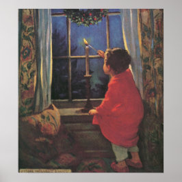 Weihnachtsabend von Jessie Willcox Smith Poster