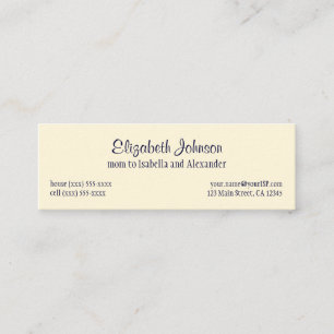 Weihnachtsabend von Jessie Willcox Smith Telefonnummerkarte