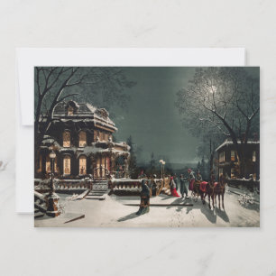 Weihnachtsabend von Joseph Hoover & Sons Feiertagskarte