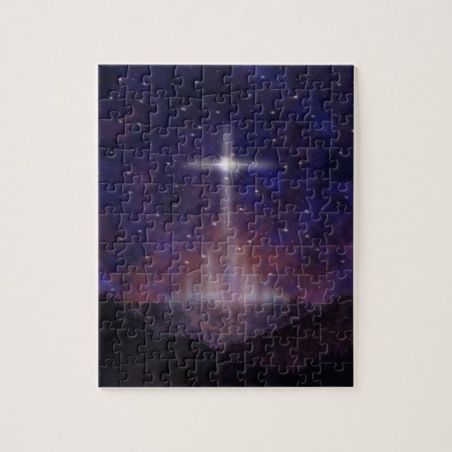 Weihnachtsabend vor Christmas 110-Teile-Puzzle Puzzle (Vertikal)