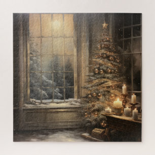 Weihnachtsabendpuzzle Puzzle