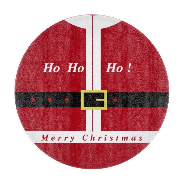 Weihnachtsabschneider Schneidebrett (Vorderseite)