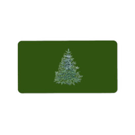 Weihnachtsadressen-Etiketten SAASONAL Adressaufkleber