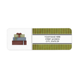 Weihnachtsadressen-Mailing-Labels