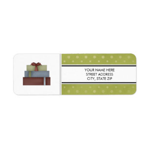 Weihnachtsadressen-Mailing-Labels