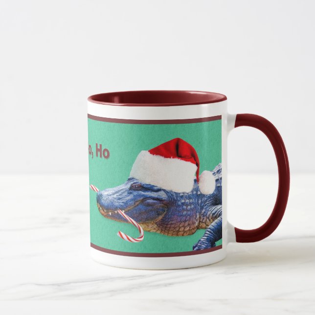 WeihnachtsalligatorTasse Tasse (Rechts)