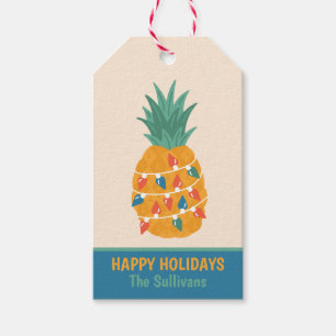 Weihnachtsananas Geschenkanhänger