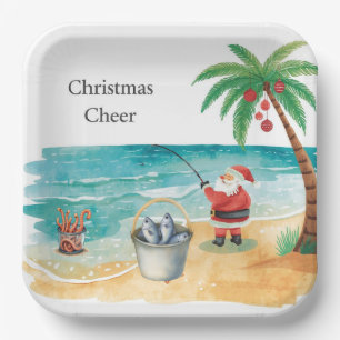 Weihnachtsanfang Pappteller