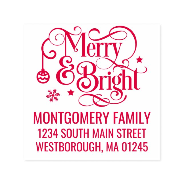 Weihnachtsangebot Joto the World Monogram Name Permastempel (Design)