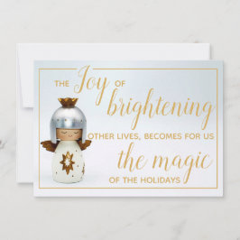 Weihnachtsangebot mit Engel & Gold