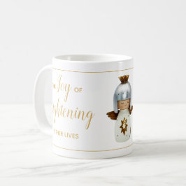 Weihnachtsangebot mit Engel & Gold Kaffeetasse