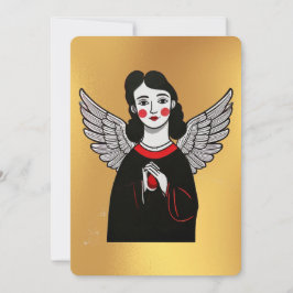 Weihnachtsangel-Karte