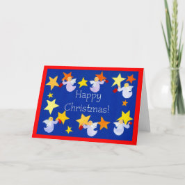WeihnachtsAngelkarte Feiertagskarte