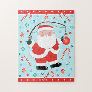 Weihnachtsangeln Puzzle