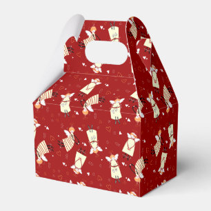 WeihnachtsAngels Gable Favor Box Geschenkschachtel