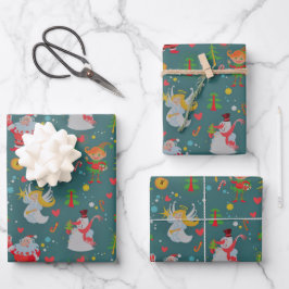 WeihnachtsAngels Geschenkpapier Set