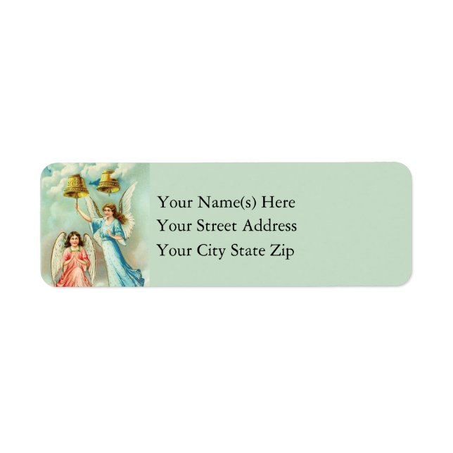 WeihnachtsAngels klingeln Weihnachtsglocken Vintag (Vorne)