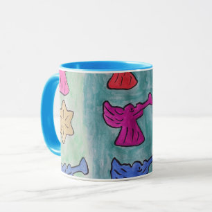 WeihnachtsAngels mit Trumpets-Tasse Tasse