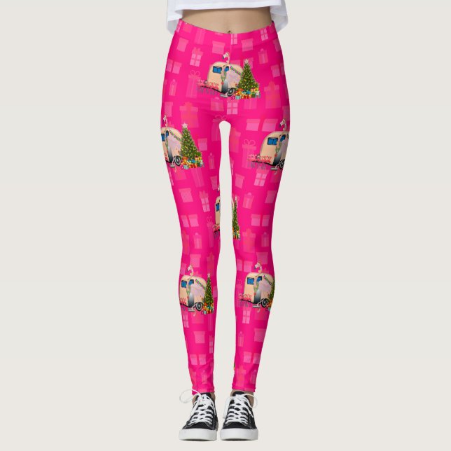 Weihnachtsanhänger Leggings (Vorderseite)
