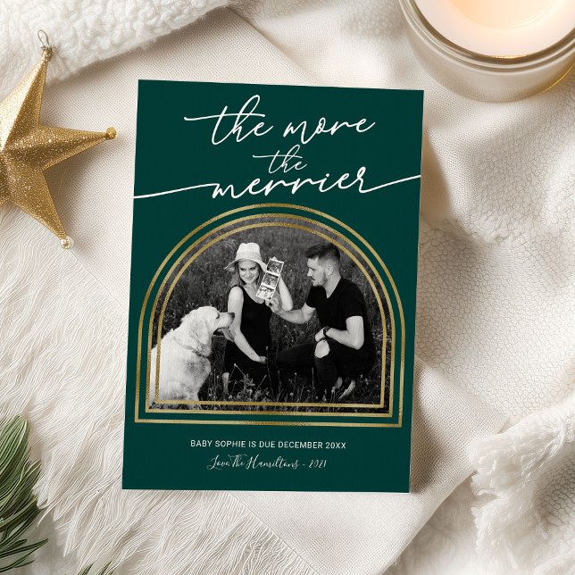 Weihnachtsankündigung von Arch Frame Feiertagskarte (Von Creator hochgeladen)