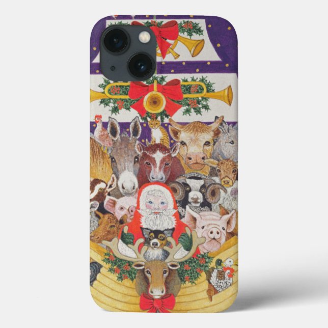 Weihnachtsankunft Case-Mate iPhone Hülle (Rückseite)