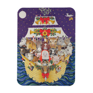 Weihnachtsankunft Magnet