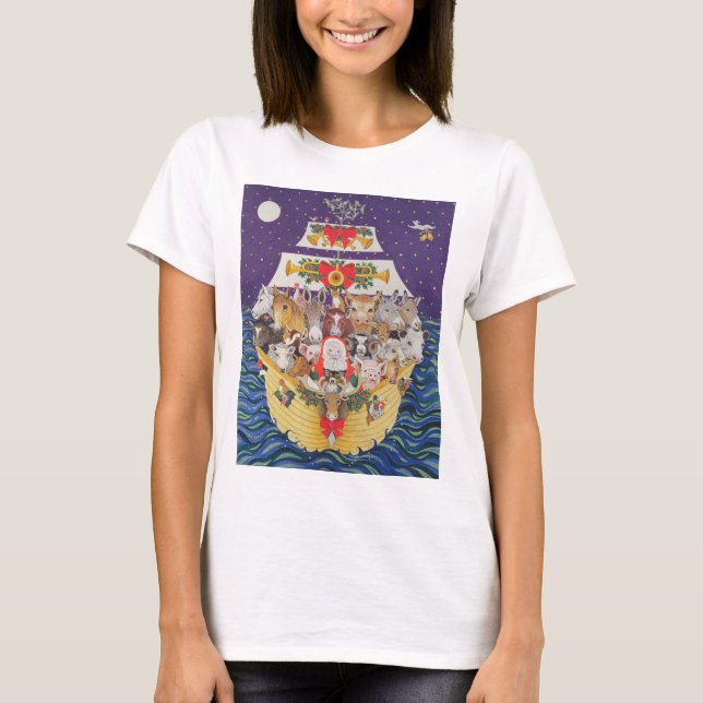 Weihnachtsankunft T-Shirt (Vorderseite)