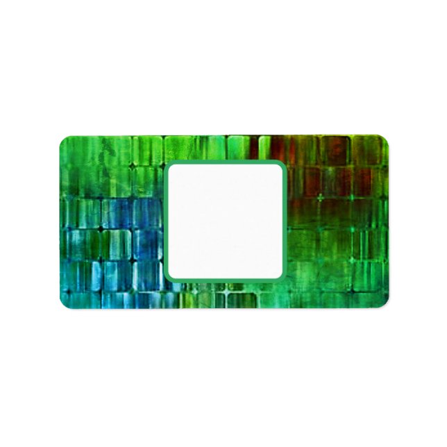 Weihnachtsanschrift - Etiketten und Aufkleber Adressaufkleber (Vorne)