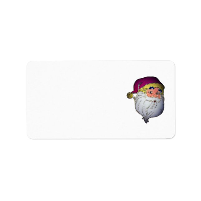 Weihnachtsanschrift Labels STYLE DESIGN Adressaufkleber (Vorne)