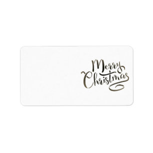 Weihnachtsanschrift Labels STYLE DESIGN Adressaufkleber
