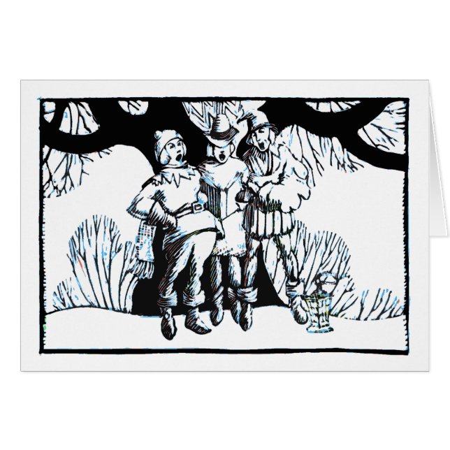 Weihnachtsarbeitstag der Buskers (Vorderseite (Horizontal))