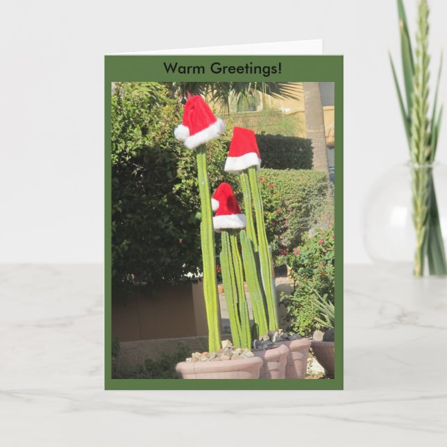 Weihnachtsarizona-Art! Feiertagskarte (Vorderseite)
