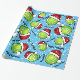 Weihnachtsart-Tennisball Geschenkpapier