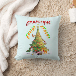 Weihnachtsaufklärung Kissen