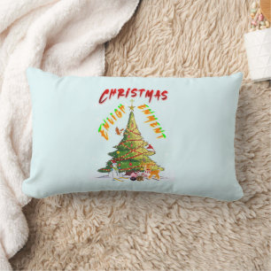 Weihnachtsaufklärung Lendenkissen