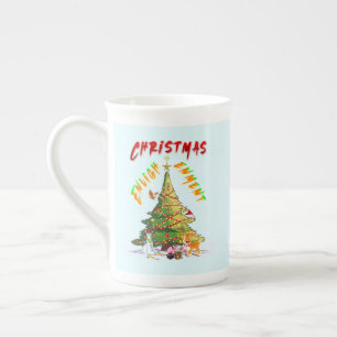 Weihnachtsaufklärung Prozellantasse