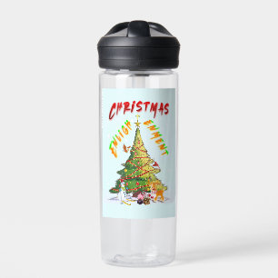Weihnachtsaufklärung Trinkflasche