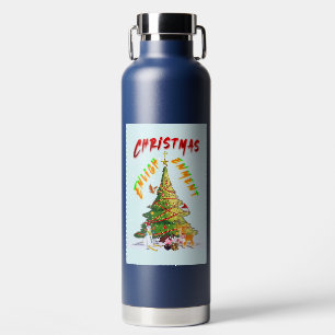 Weihnachtsaufklärung Trinkflasche