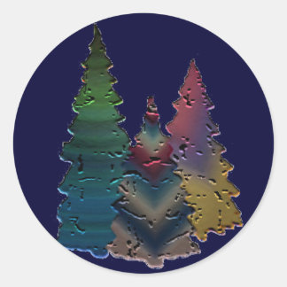 Weihnachtsaufkleber für Karten, umhüllt usw. Runder Aufkleber