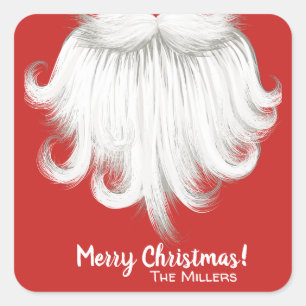 Weihnachtsaufkleber Quadratischer Aufkleber