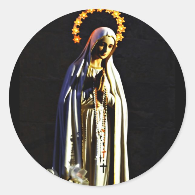 Weihnachtsaufkleber Runder Aufkleber (Vorderseite)