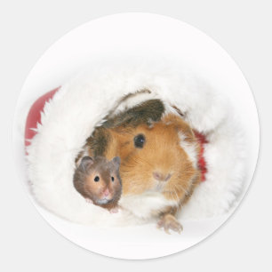 Weihnachtsaufkleber Runder Aufkleber