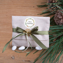 Weihnachtsaufkleber zum Feiern