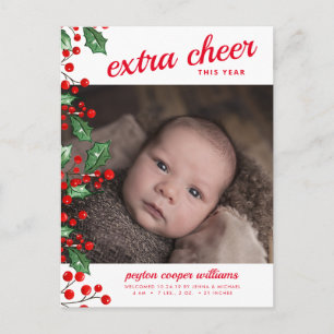 WEIHNACHTSBABY ANKÜNDIGUNG   Weihnachtsfreude